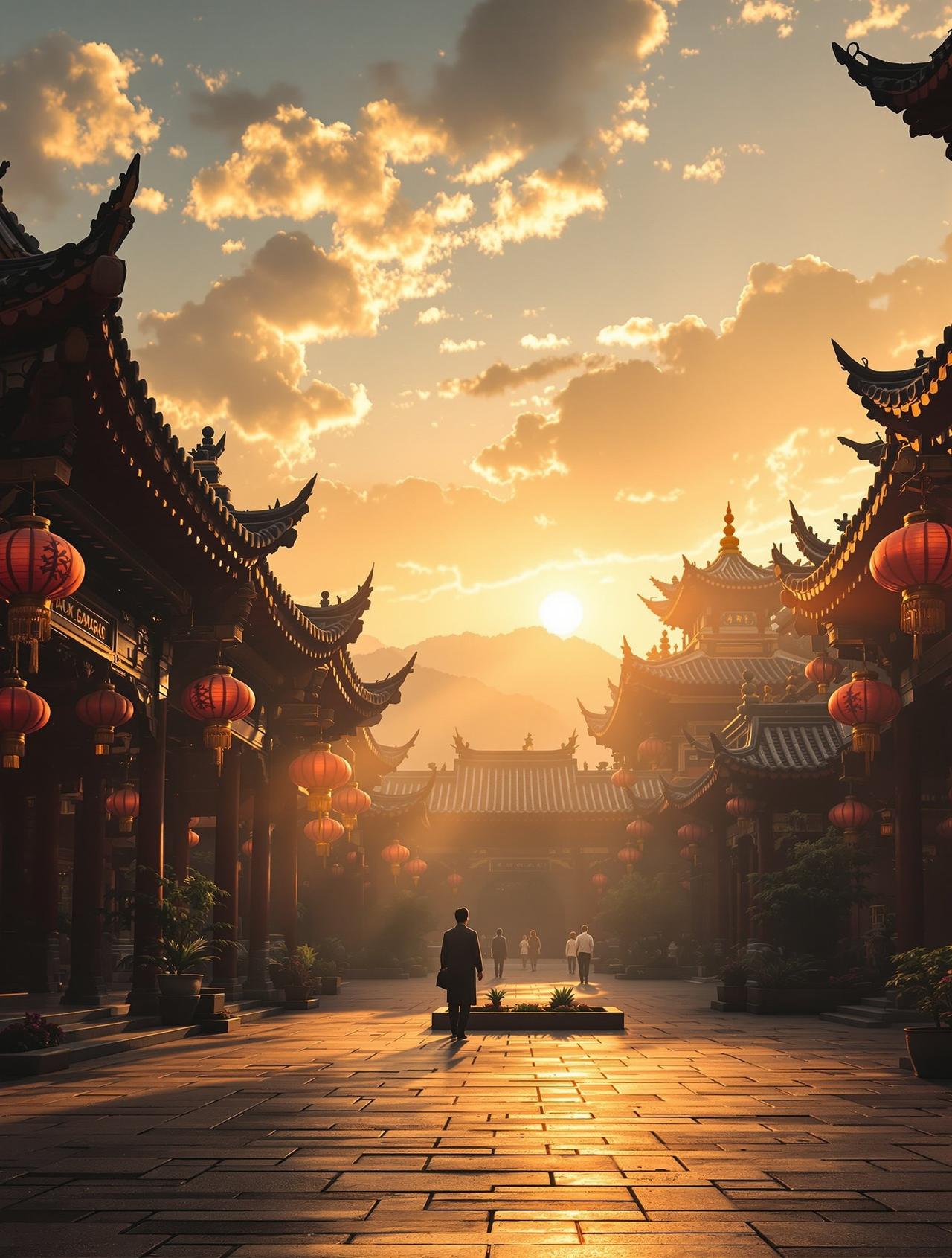 巴巴影视作品《长安夜未央》海报